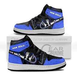 Han Solo Kids Shoes Custom Kid Sneakers GearAnime.com