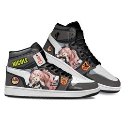 Nicole Demara J1-Sneakers Zenless Zone Zero Custom Shoes GearAnime.com