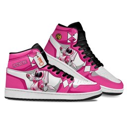 Pink Ranger J1-Sneakers Custom Movies Shoes GearAnime.com