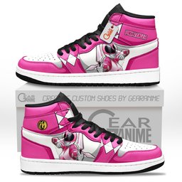 Pink Ranger J1-Sneakers Custom Movies Shoes GearAnime.com