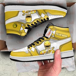 Yellow Ranger J1-Sneakers Custom Movies Shoes GearAnime.com