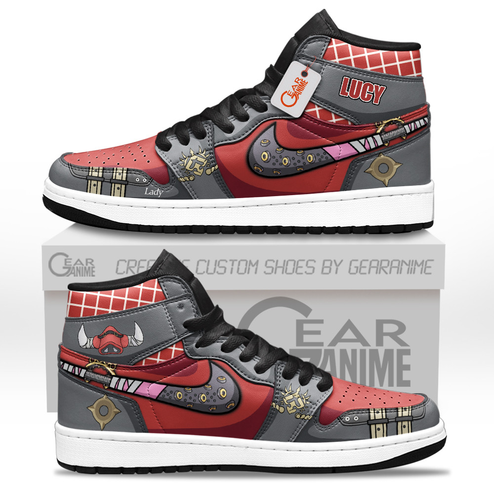 Lady Lucy J1-Sneakers Custom Zenless Zone Zero Shoes GearAnime.com