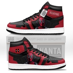 Deadpool J1-Sneakers Movies Custom Shoes Personalized GearAnime.com