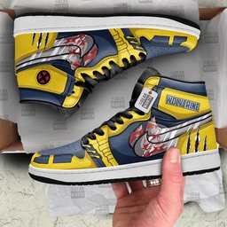 Wolverine J1-Sneakers Movies Custom Shoes Personalized GearAnime.com