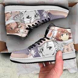 Mikoto Misaka J1-Sneakers Custom Shoes GearAnime.com