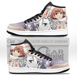 Mikoto Misaka J1-Sneakers Custom Shoes GearAnime.com