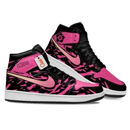 Ryusei Shido High-Top Leather Sneakers Awakens Custom Name -  Blue Lock - Angle 2