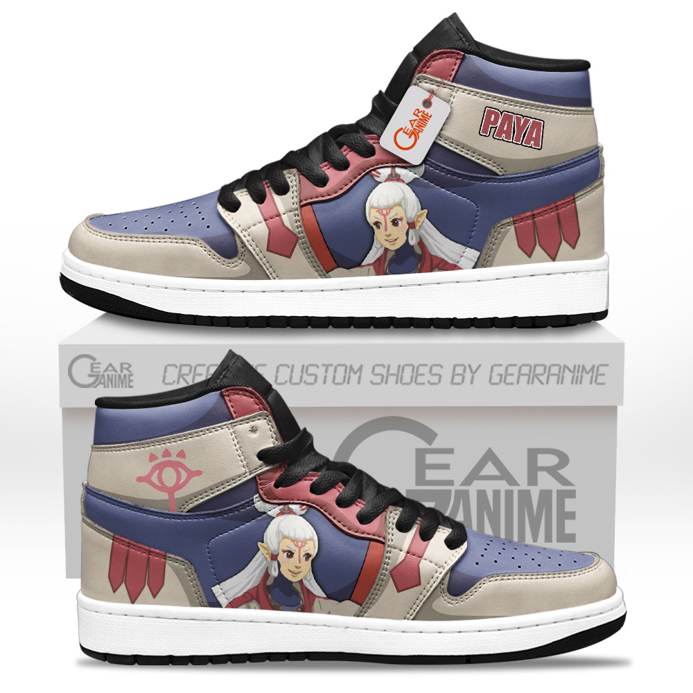Paya J1-Sneakers Custom Zelda Games Shoes Personalized GearAnime.com
