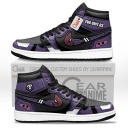 Eva Unit-03 J1-Sneakers Personalized Shoes GearAnime.com