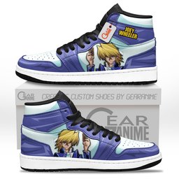 Joey Wheeler High-Top Leather Sneakers -  Yugioh - Angle 1