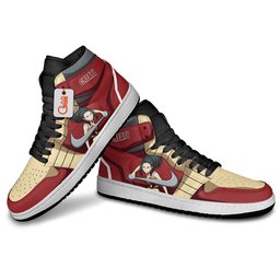 Creati High-Top Leather Sneakers Custom Name -  My Hero Academia - Angle 4