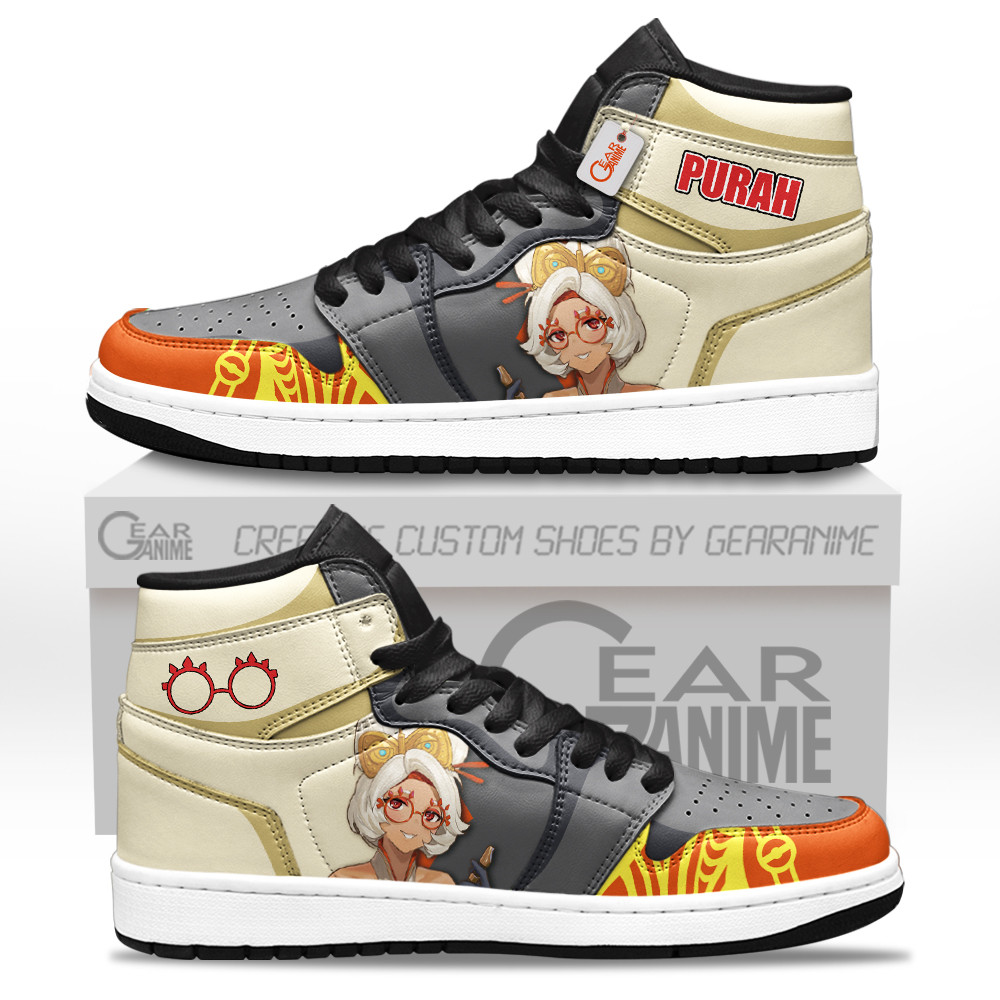 Purah J1-Sneakers Custom Zelda Games Shoes Personalized GearAnime.com