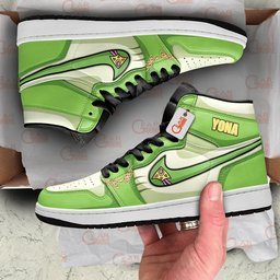 Yona J1-Sneakers Zelda Games Custom Shoes GearAnime.com