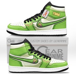 Yona J1-Sneakers Zelda Games Custom Shoes GearAnime.com