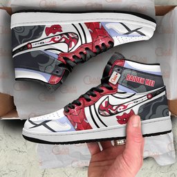 Raiden Mei Shoes Honkai Games Custom J1-Sneakers GearAnime.com
