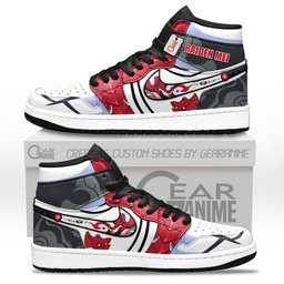Raiden Mei Shoes Honkai Games Custom J1-Sneakers GearAnime.com