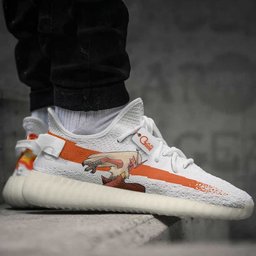 Blaziken Custom Mesh Runners Shoes -  Pokemon - Angle 2