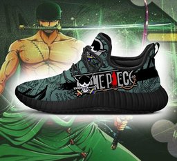 Roronoa Zoro Reze Sneakers -  One Piece - Angle 3