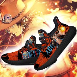 Portgas D. Ace Reze Sneakers -  One Piece - Angle 2