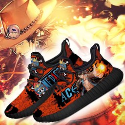Portgas D. Ace Reze Sneakers -  One Piece - Angle 4