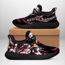 Nezuko Reze Sneakers -  Demon Slayer: Kimetsu no Yaiba - Angle 1