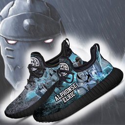 Alphonse Elric Reze Sneakers -  Fullmetal Alchemist - Angle 2