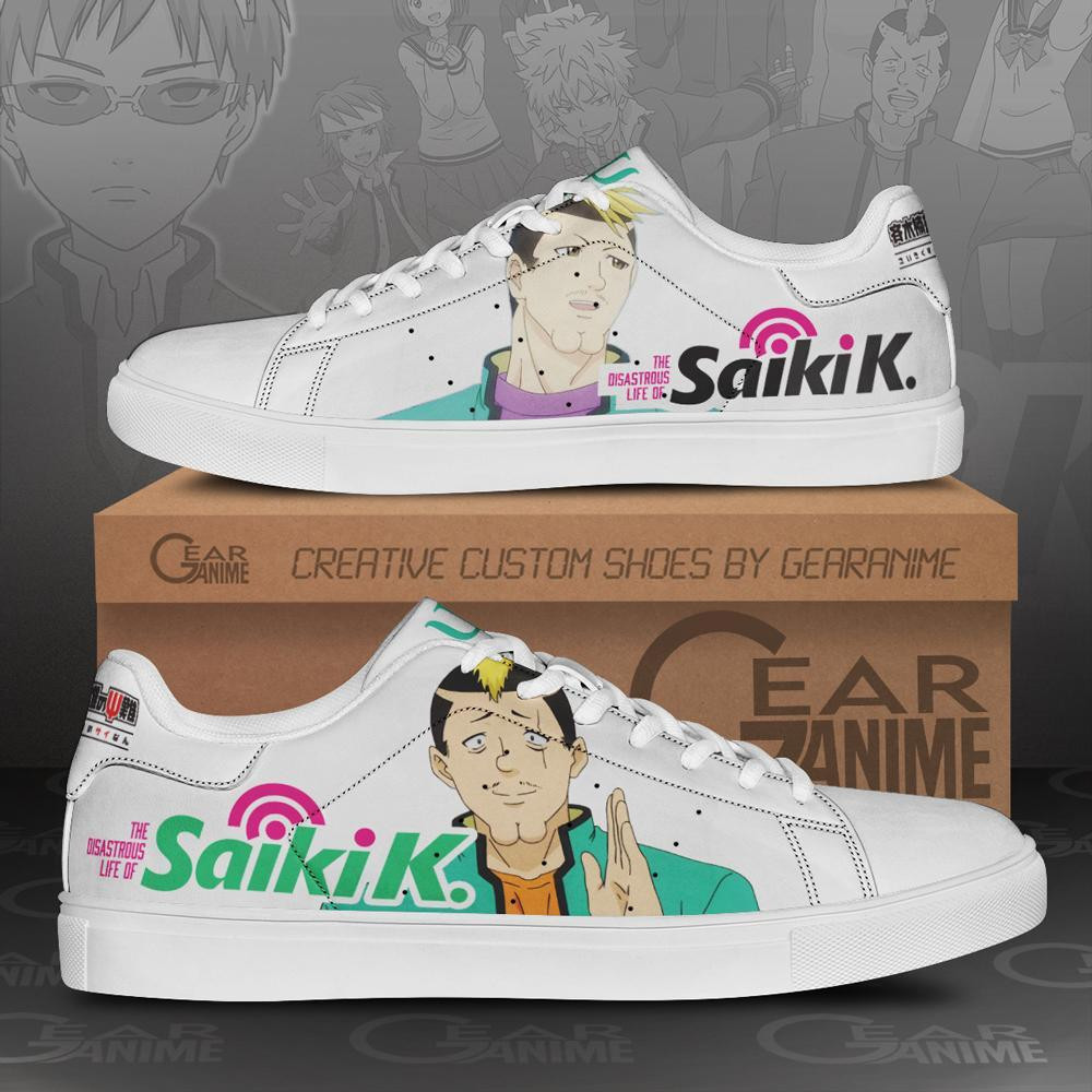 Riki Nendou Skate Shoes The Disastrous Life of Saiki K Anime Shoes PN11 - 1 - GearAnime