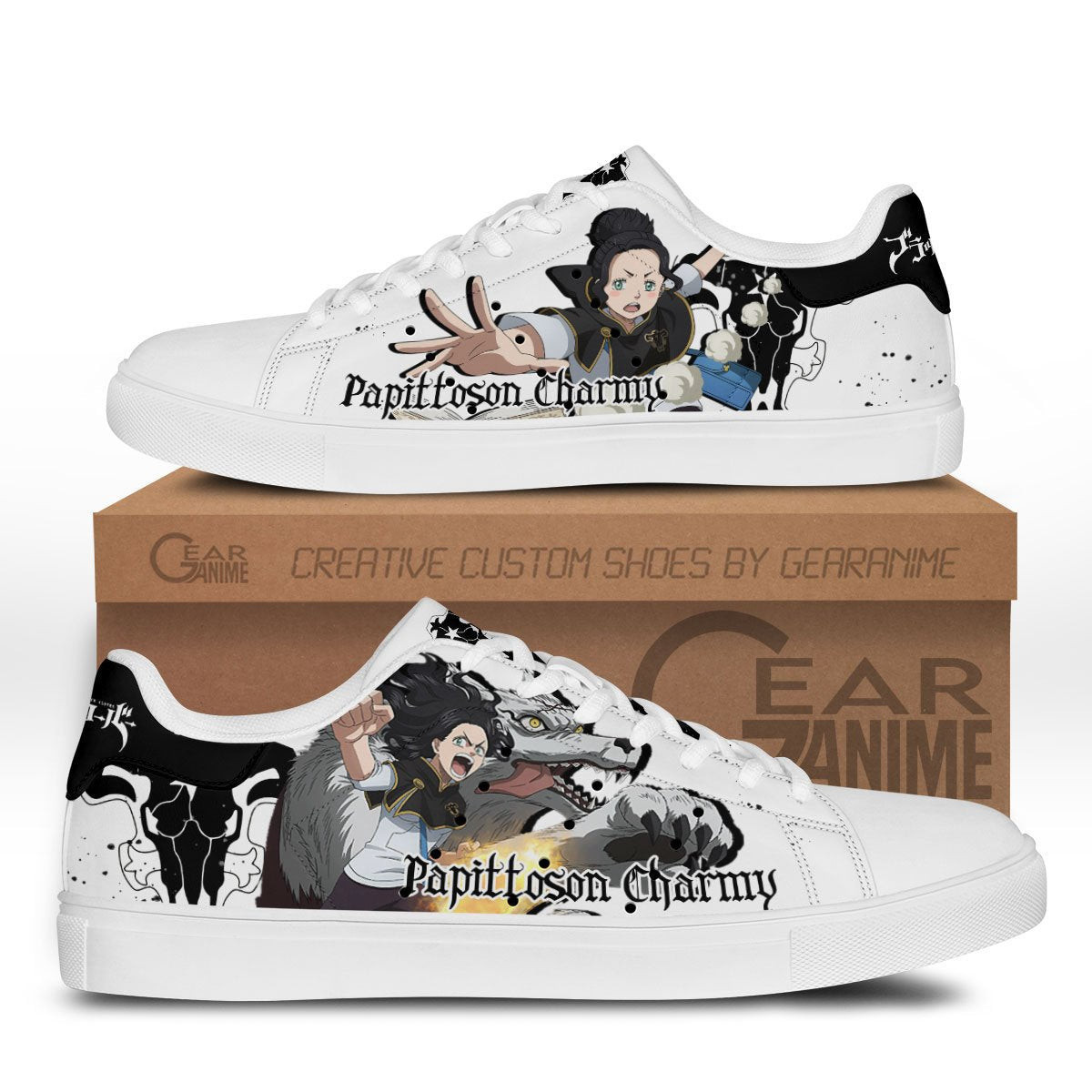 Black Clover Charmy Pappitson Skate Sneakers Custom Anime Shoes - 1 - GearAnime