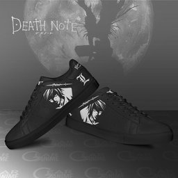 L Lawliet Classic Court Shoes -  Death Note - Angle 3