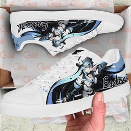 Akame Ga Kill Esdeath Skate Sneakers Custom Anime Shoes - 2 - GearAnime