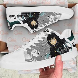 Muichiro Tokito Classic Court Shoes -  Demon Slayer: Kimetsu no Yaiba - Angle 2