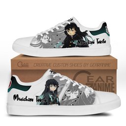 Muichiro Tokito Classic Court Shoes -  Demon Slayer: Kimetsu no Yaiba - Angle 1