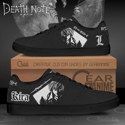 Kira Light Yagami Classic Court Shoes -  Death Note - Angle 1