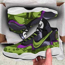 Cell Retro 13 Basketball Leather Sneakers -  Dragon Ball Z - Angle 4