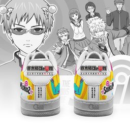 Kusuo Saiki Shoes Saiki K Custom Anime Sneakers PT11 - 3 - GearAnime