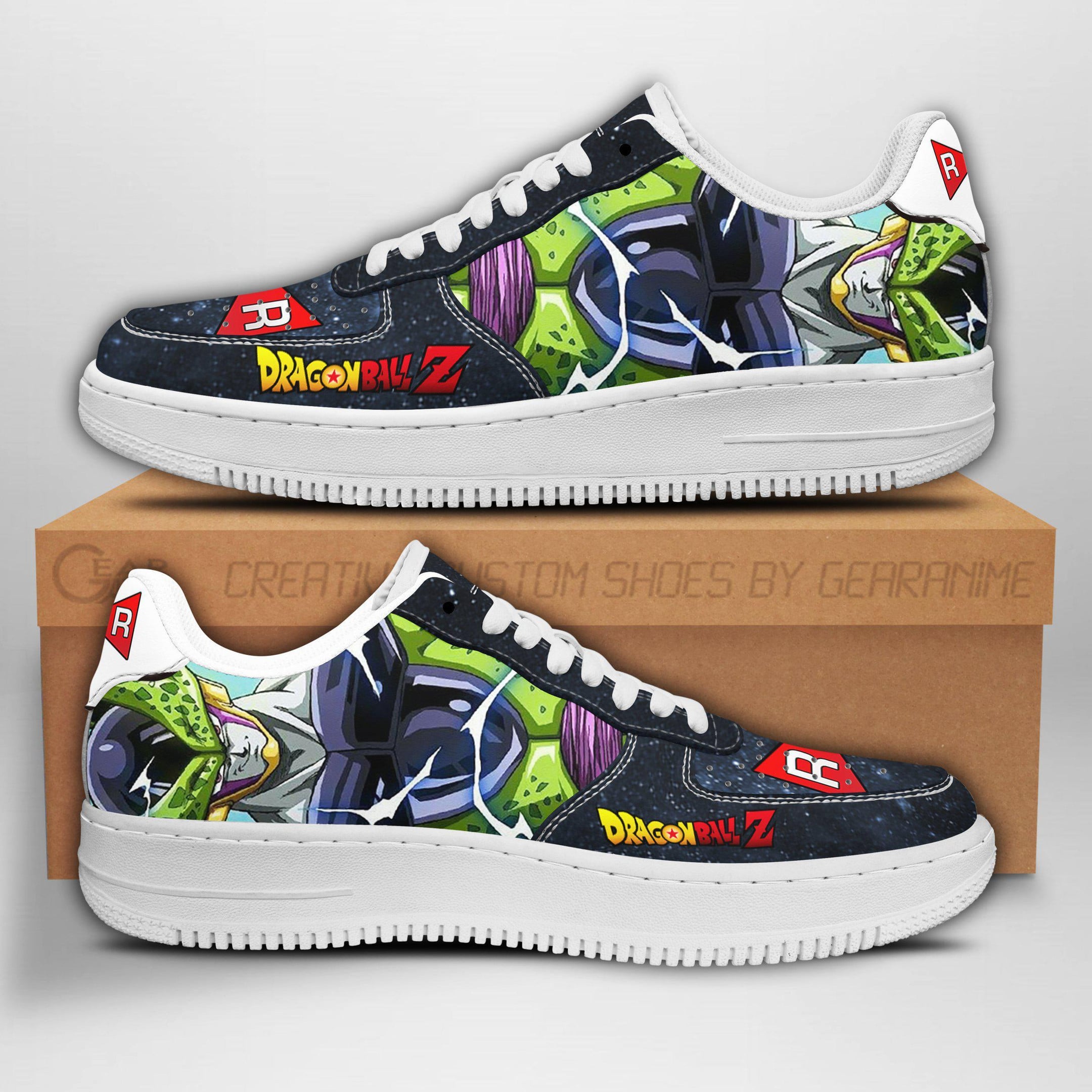 Cell Custom Low-Top Sneakers - Gearanime