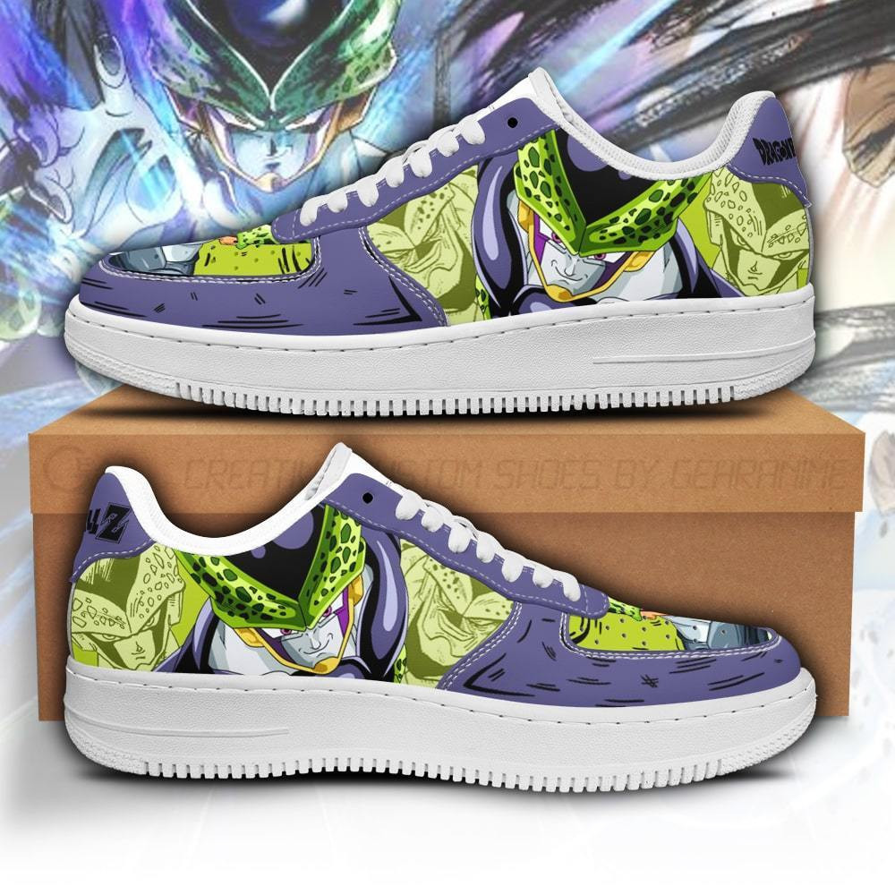 Super Cell Force Low-Top Leather Sneakers -  Dragon Ball Z - Angle 1