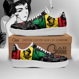 Faye Valentine Force Low-Top Leather Sneakers -  Cowboy Bebop - Angle 1