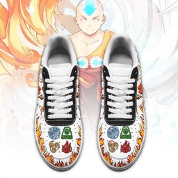 Aang Force Low-Top Leather Sneakers -  Avatar The last Airbender - Angle 2