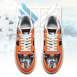 Shingeki Force Low-Top Leather Sneakers -  attack on titan - Angle 2