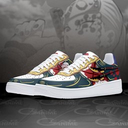 Uzui Tengen Force Low-Top Leather Sneakers -  Demon Slayer: Kimetsu no Yaiba - Angle 2