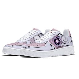 Mewtwo Force Low-Top Leather Sneakers -  Pokemon - Angle 4