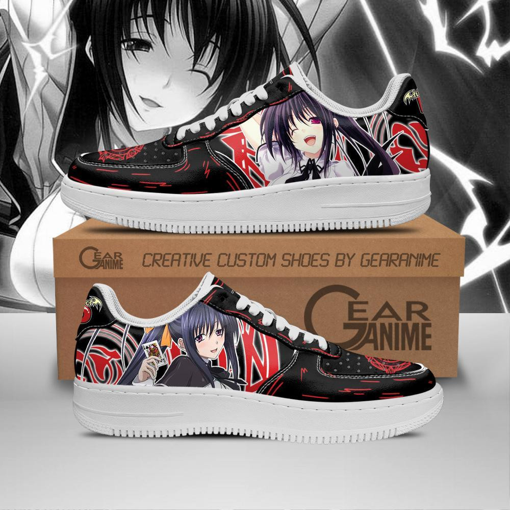 DxD Akeno Sneakers Custom Anime Shoes PT10 - 1 - GearAnime