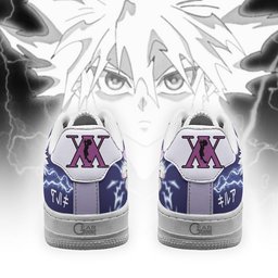 Killua Zoldyck Force Low-Top Leather Sneakers -  Hunter x Hunter - Angle 4
