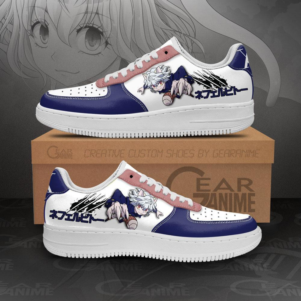 Neferpitou Force Low-Top Leather Sneakers -  Hunter x Hunter - Angle 1