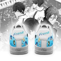 Free Iwatobi Swim Club Chibi Air Sneakers Custom Anime Shoes - 3 - GearAnime