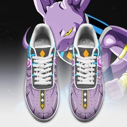 Lord Beerus Force Low-Top Leather Sneakers -  Dragon Ball Z - Angle 3