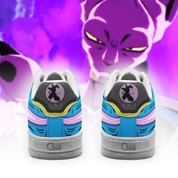 Lord Beerus Force Low-Top Leather Sneakers -  Dragon Ball Z - Angle 4