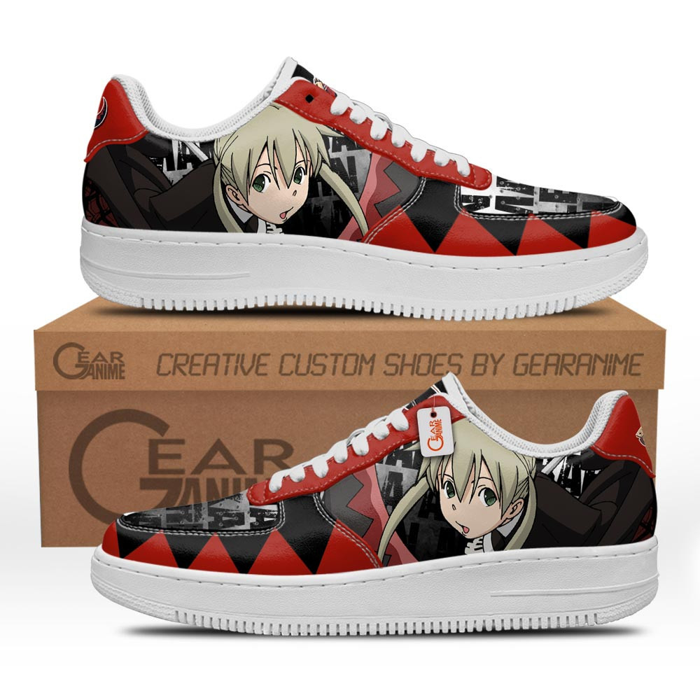Maka Albarn Force Low-Top Leather Sneakers -  Soul Eater - Angle 1