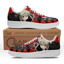 Maka Albarn Force Low-Top Leather Sneakers -  Soul Eater - Angle 1